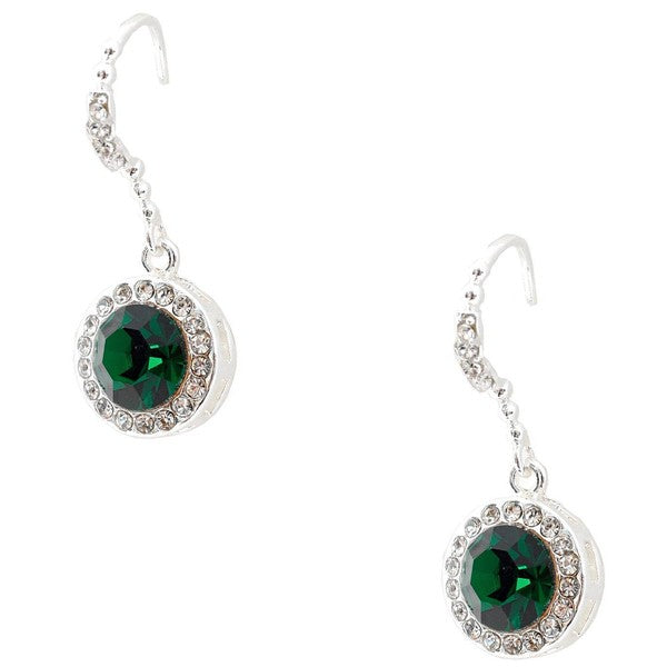 Timeless Round Rondelle French Hook Earrings