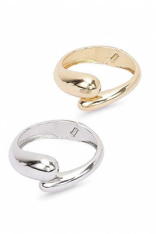 Iconic Shiny Hinged Bangle