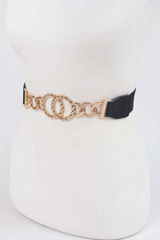 Plus Size Fashion Elastic Belt