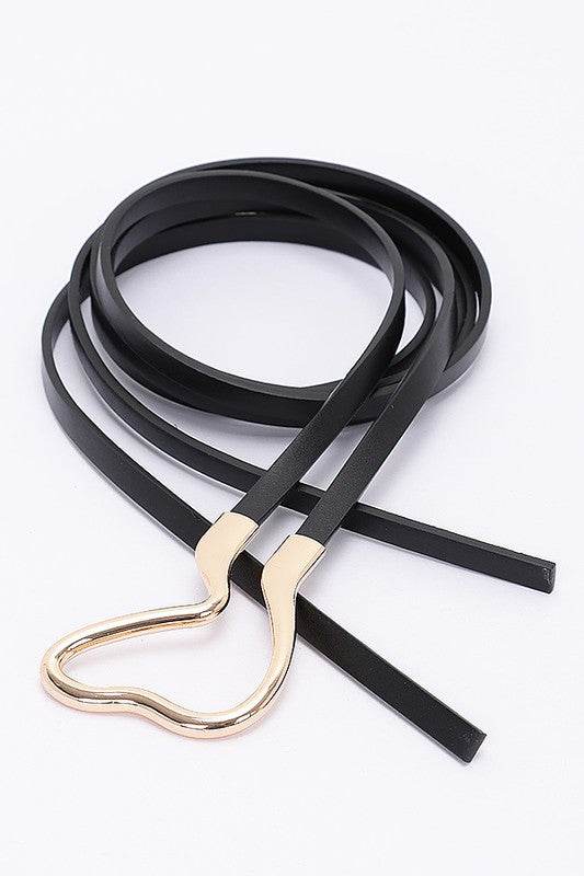 Iconic Buckle Fashion Wrap Belt