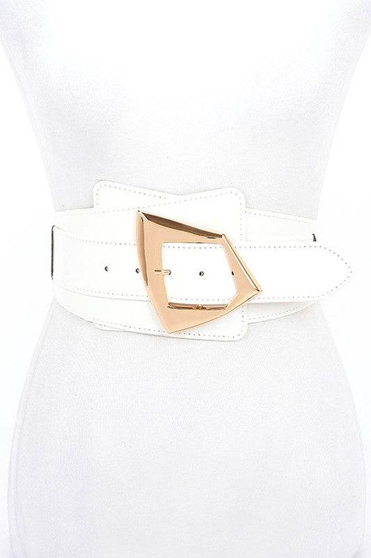 Wrap Around Fashion Elastic Wide Belt