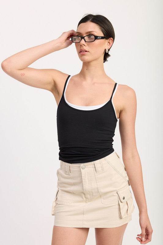 CARGO MINI SKIRT
