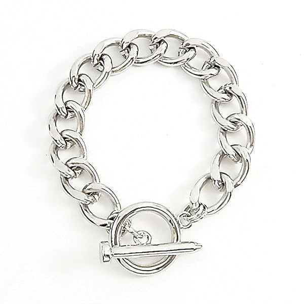 Nail End Chain Bracelet