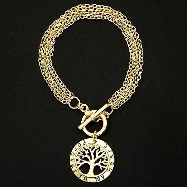 Tree of Life Chain Bracelet