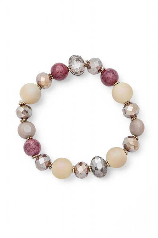 Mix Beads Stretch Bracelet