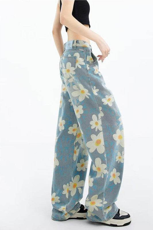 WOMEN FASHION STYLE DENIM PANTS