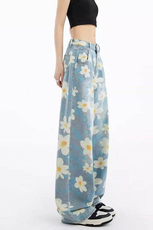 WOMEN FASHION STYLE DENIM PANTS
