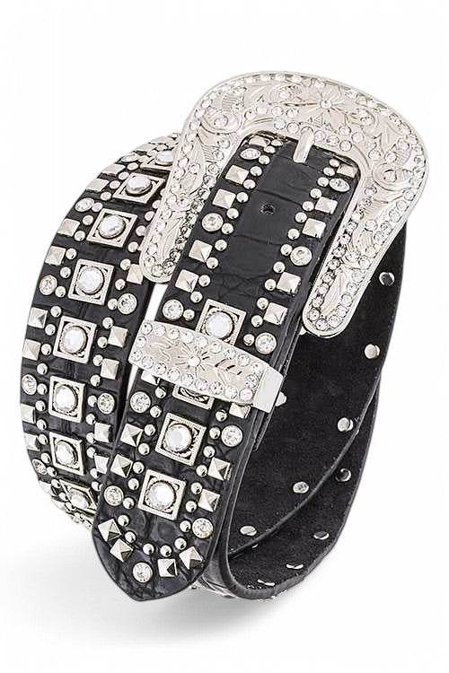 Crystal Statement Western Belt