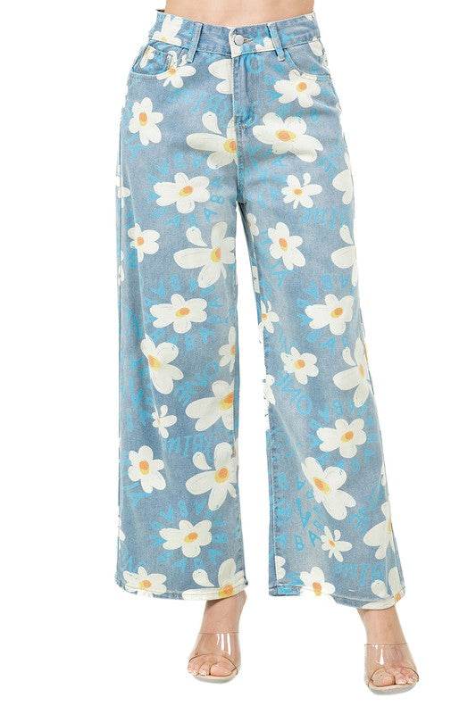 WOMEN FASHION STYLE DENIM PANTS
