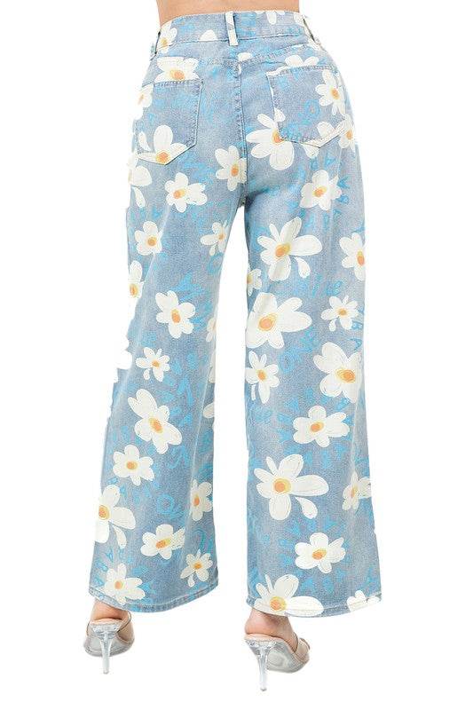 WOMEN FASHION STYLE DENIM PANTS