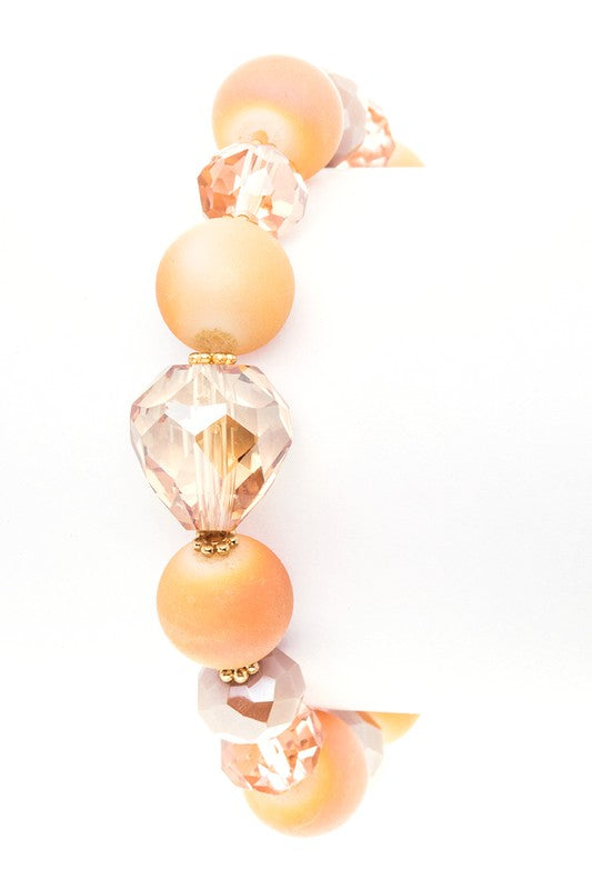 MIX BEADS STRETCH BRACELET