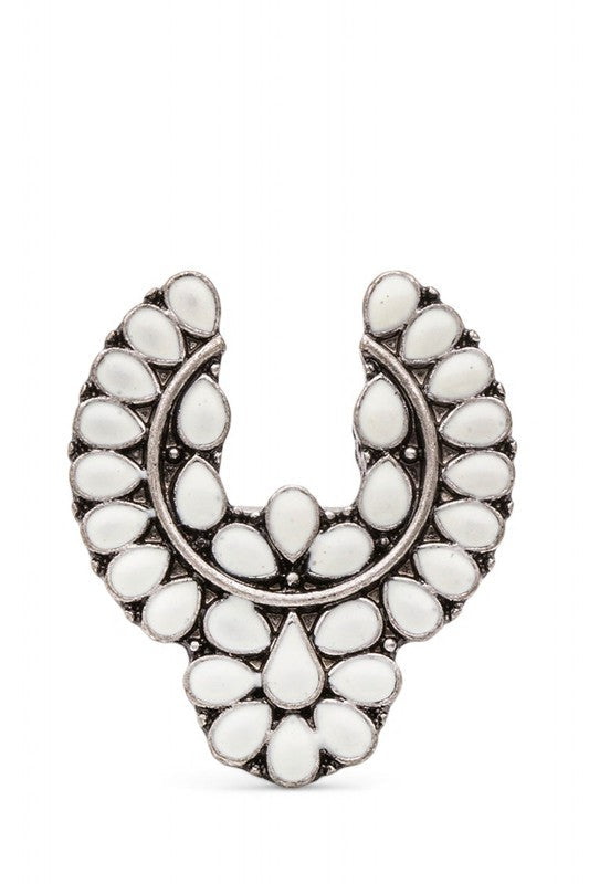 Squash Blossom Iconic Stretch Ring