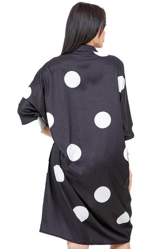 WOMEN FASHION SHIRT DRESS