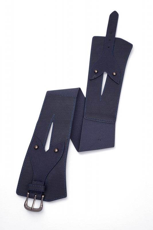 Buckle Fashion Elastic Wide Belt