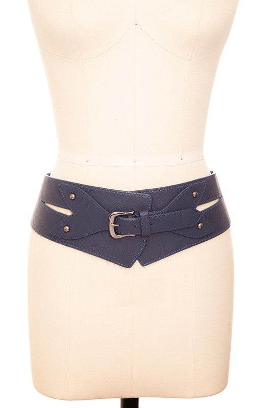 Buckle Fashion Elastic Wide Belt