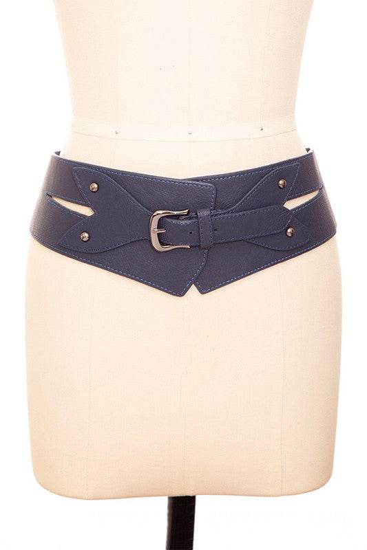 Buckle Fashion Elastic Wide Belt