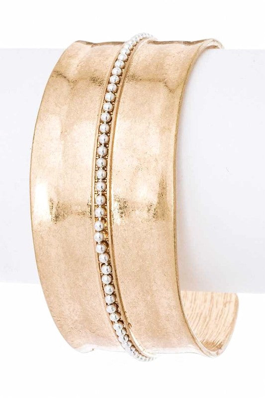 2 Tone Matte Finish Adjustable Open Cuff