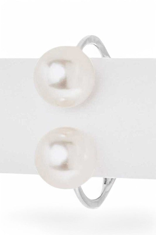 Oversize Beads Iconic Hinged Bangle