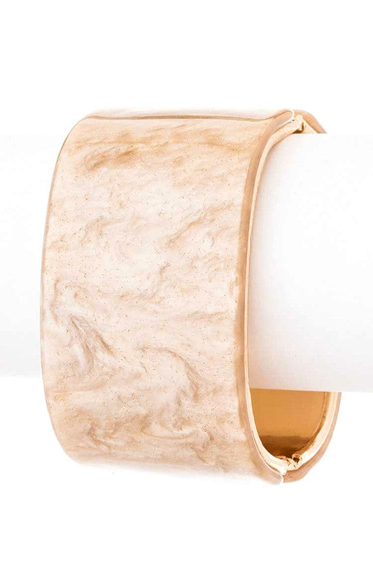 Glitter Effect Iconic Hinged Bangle