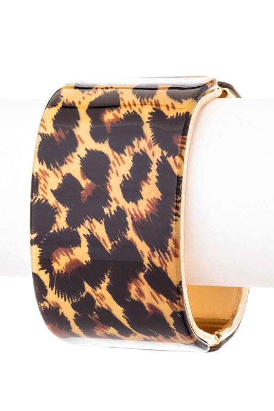 Glitter Effect Iconic Hinged Bangle
