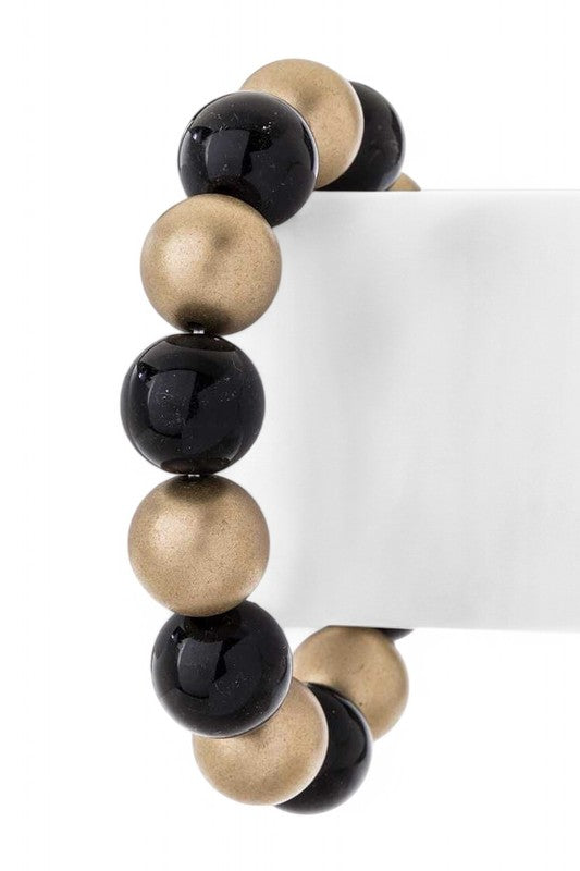 Large Pearl Elastic Bracelet