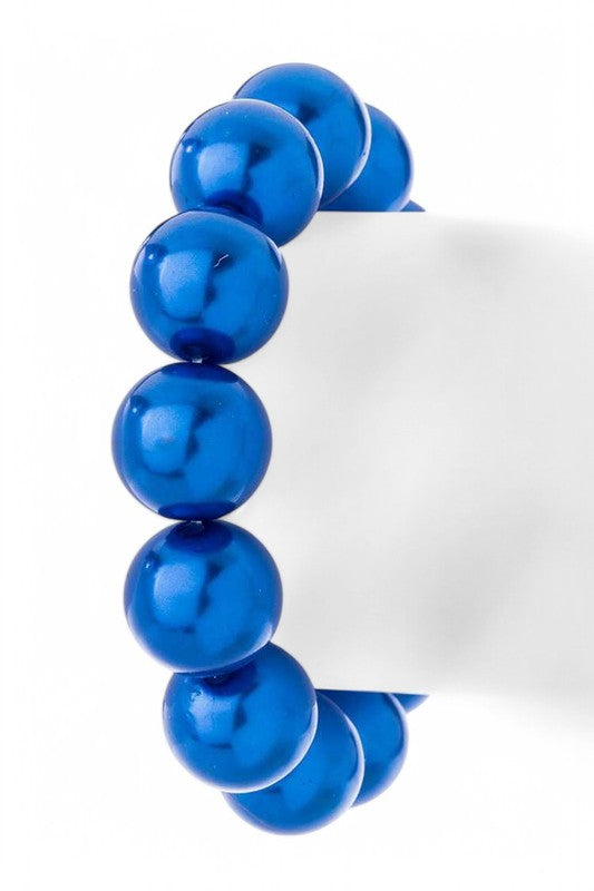Large Pearl Elastic Bracelet
