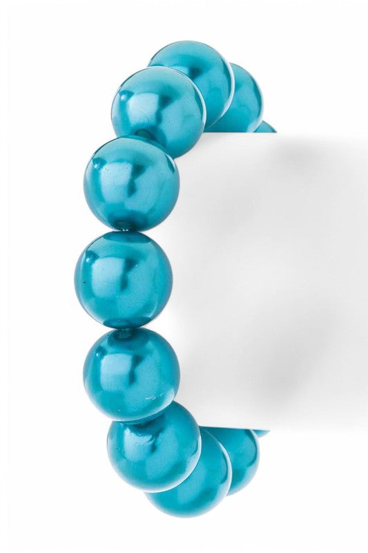 Large Pearl Elastic Bracelet
