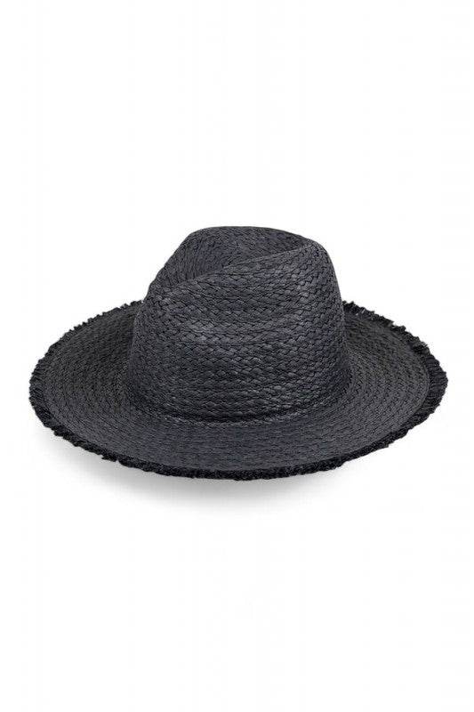Crochet Straw Cowboy Hat
