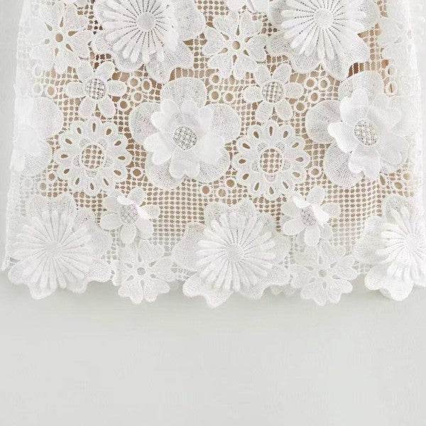 Lace Floral Dress