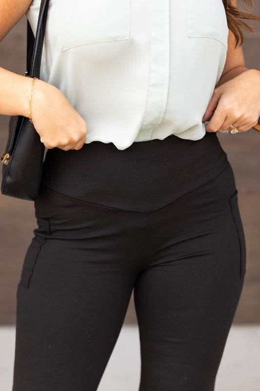 The Faith Tummy Control Gaucho Pants