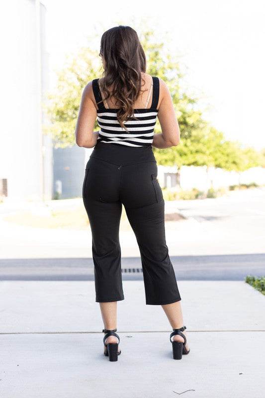 The Faith Tummy Control Gaucho Pants