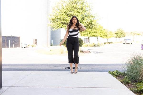 The Faith Tummy Control Gaucho Pants