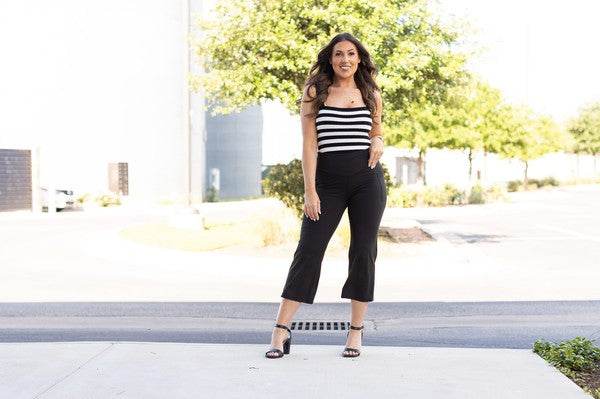 The Faith Tummy Control Gaucho Pants