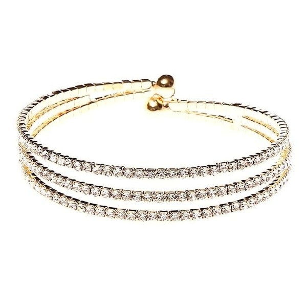 3 Row Split Spring Bracelet