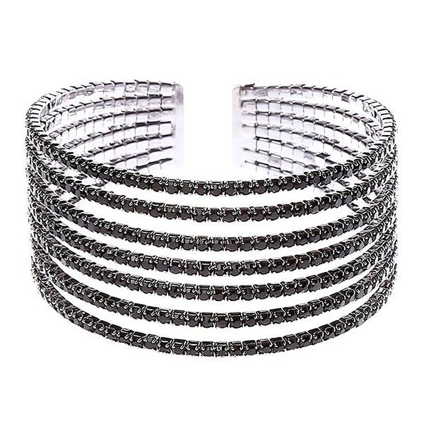 7 Row Split Spring Bracelet