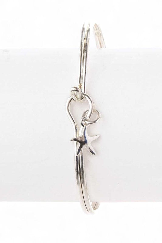 Enamel Starfish Iconic Bangle