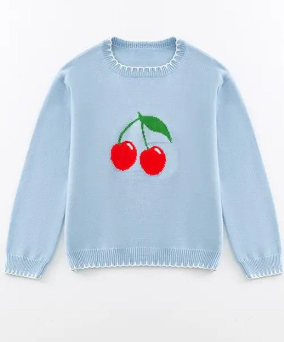 Cherry Blossom Knit Sweater