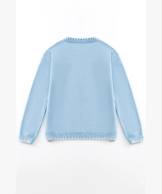 Cherry Blossom Knit Sweater
