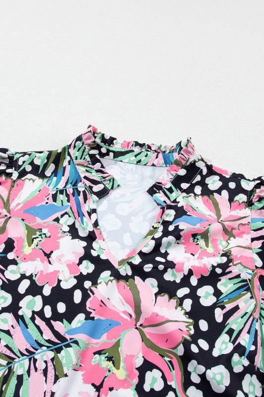 Floral Tiered Dress