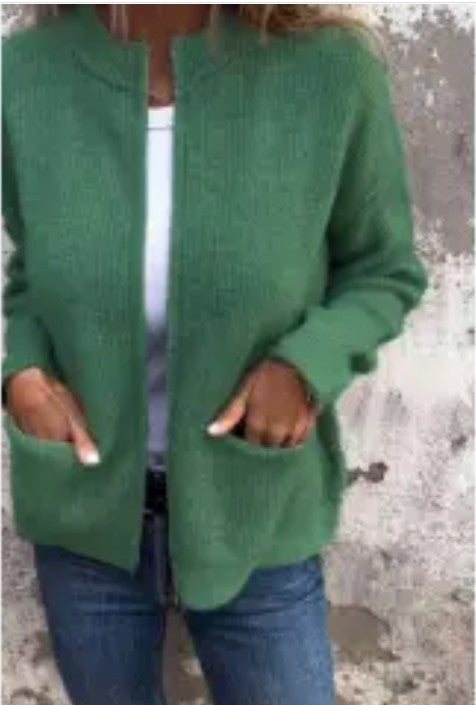 Knit Cardigan Jacket