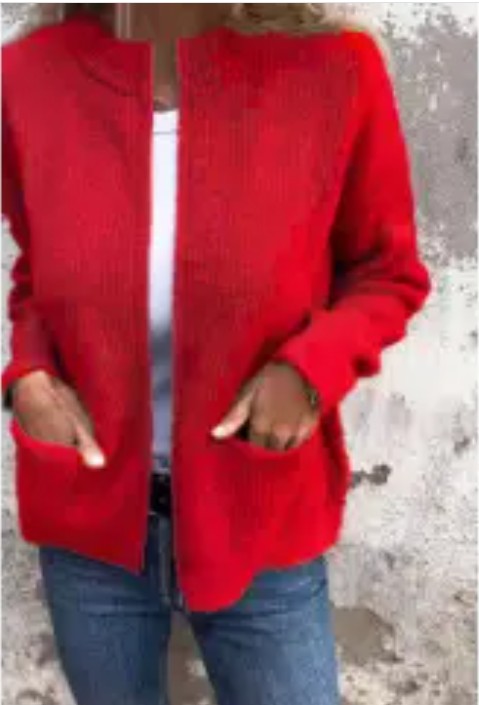 Knit Cardigan Jacket