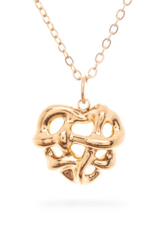 Iconic Heart Pendant Stainless Steel Necklace