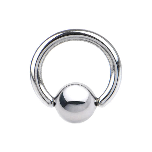 16G STEEL BCR Captive Ring - 5/16 5mm ball