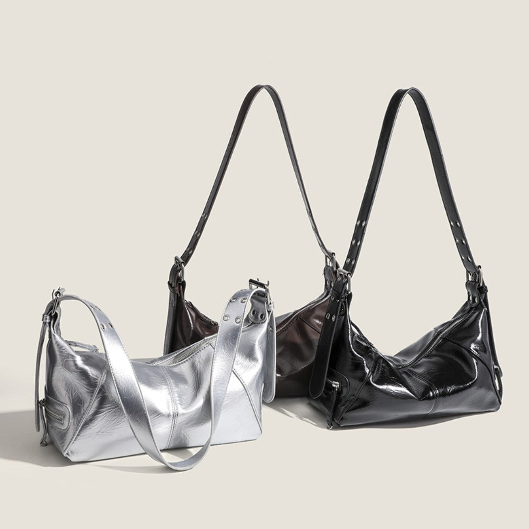 Hobo bag female, bag design cool pull girl shoulder bag, handbag retro, underarm bag female