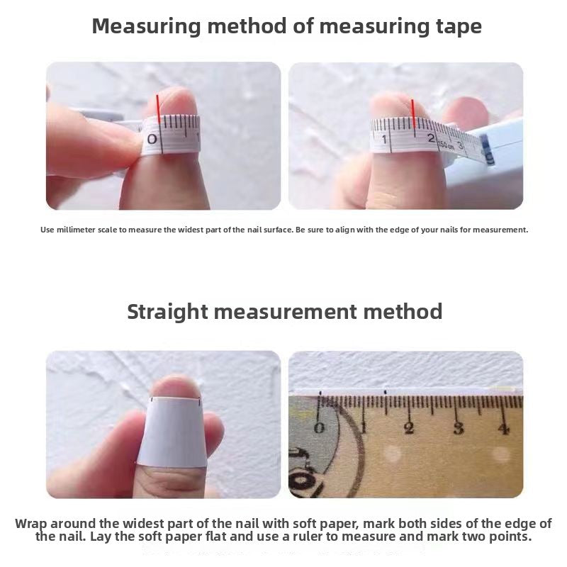 1030- Handmade press on nails fake nails removable