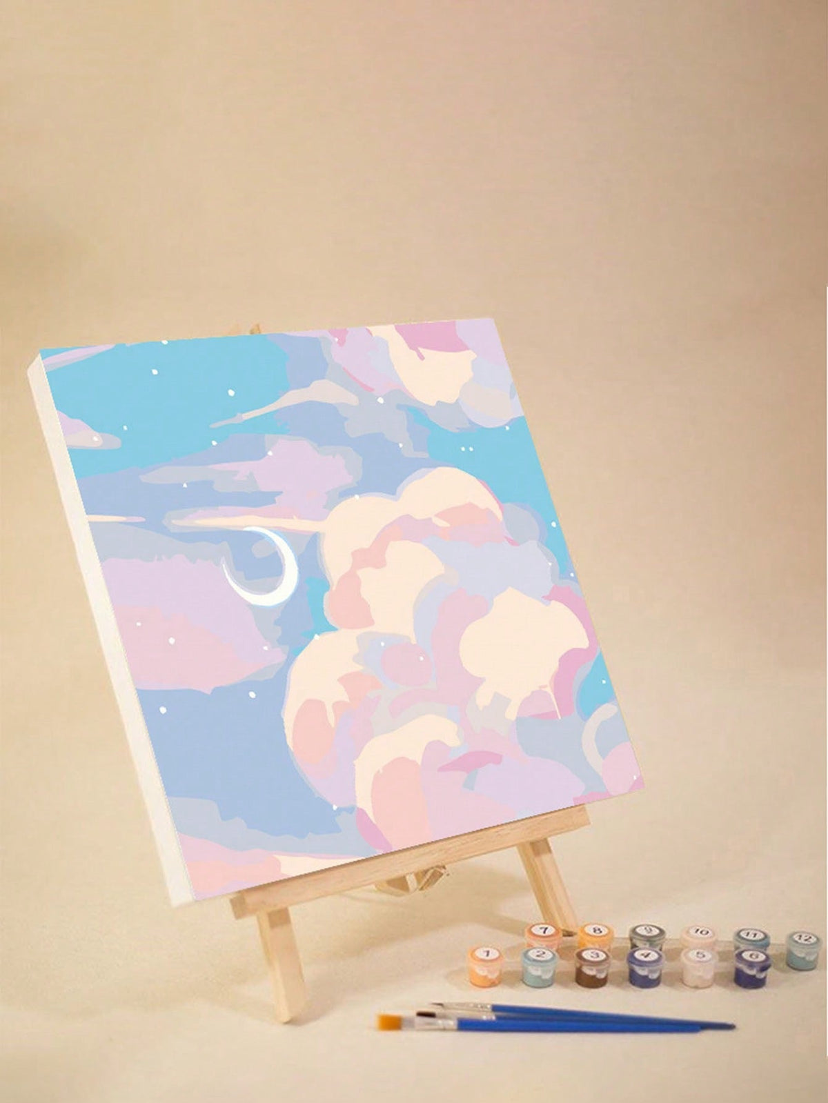 DIY Digital Oil Painting-Sunset Tulips-30 ‰ 30cm-1 Pack