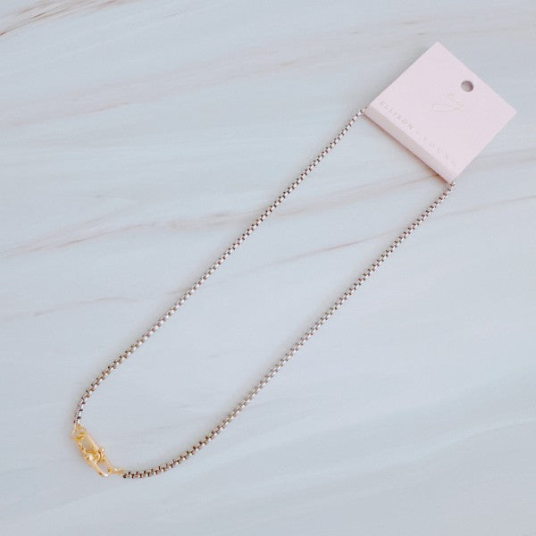 U Link Lock Chain Necklace