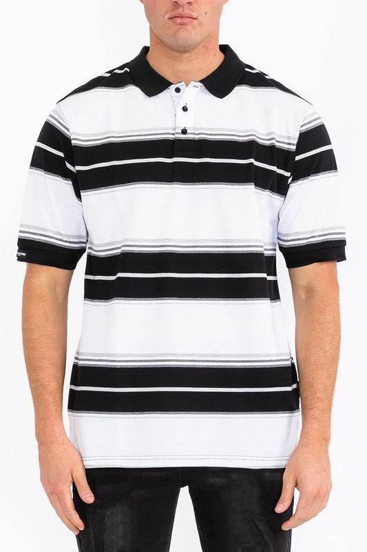 Old School Pique Polo Shirt