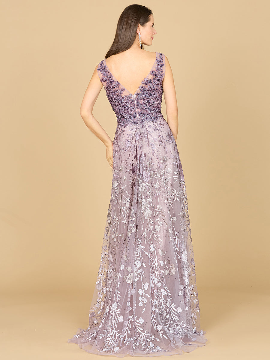 Ombre Lace Ballgown