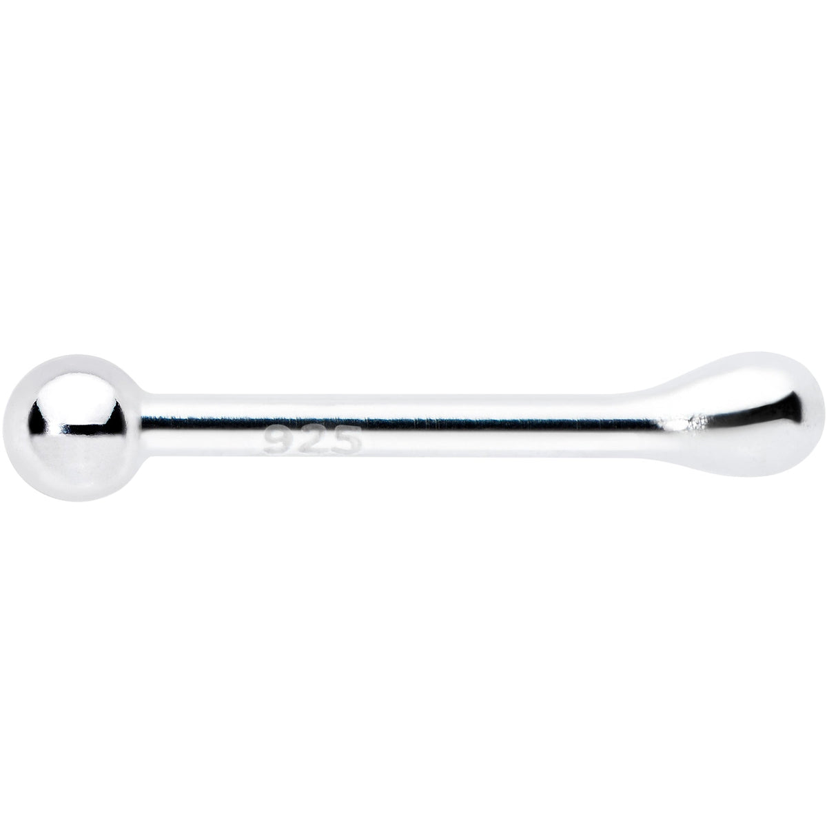 Sterling Silver 1.3mm Ball  Nose Bone